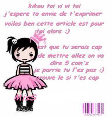 Lol! Alors ki est caapp?